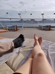 Relaxen auf dem X-Sonnendeck