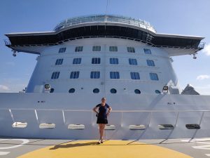 am Bug der Mein Schiff 6