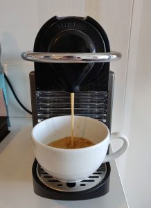 Nespresso Maschine ausprobieren