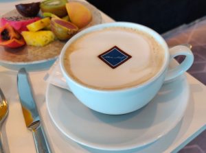Cappuccino mit Schokoplättchen