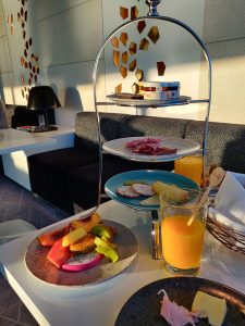 Frühstück in der X Lounge