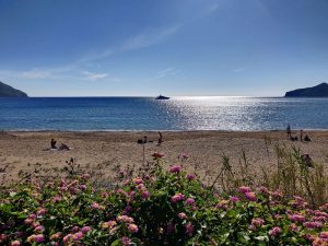 Strand von Agios Georgios