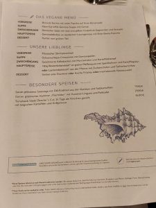 Speisekarte Atlantik Klassik