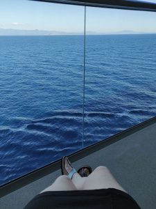 Entspannen auf dem Balkon
