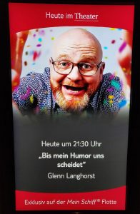 Glenn Langhorst "Bis mein Humor uns scheidet"
