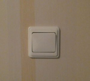 Lichtschalter für Balkon