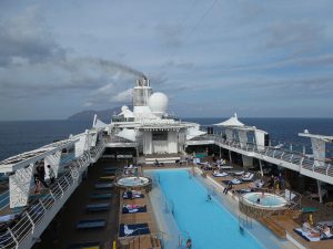 Pooldeck am Seetag