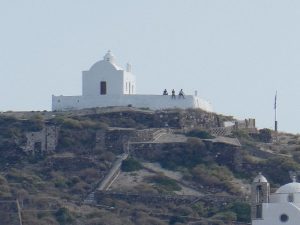 in der Caldera von Milos