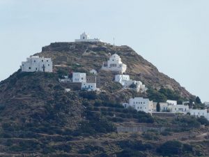 in der Caldera von Milos