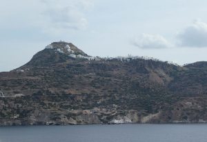 in der Caldera von Milos