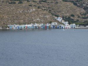 in der Caldera von Milos