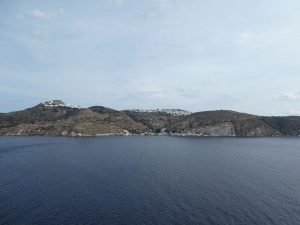 in der Caldera von Milos