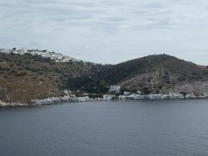 in der Caldera von Milos