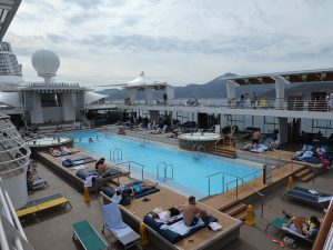 Pooldeck am Seetag
