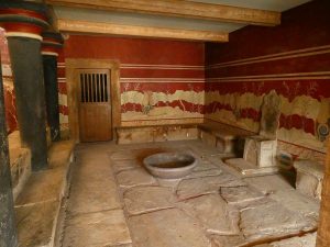 Thronsaal mit Thron