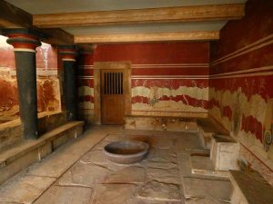 Thronsaal mit Thron