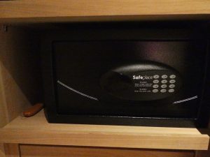 Kabinensafe, Kleiderbürste