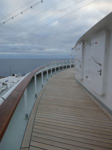 Außendeck vorne Deck 8