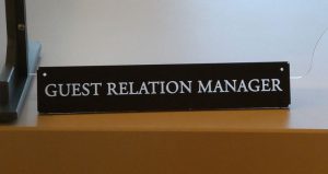 Guest Relation Manager