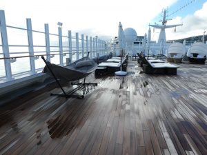 Ruhebereich Deck 11