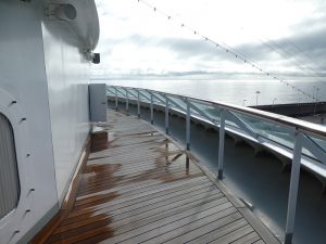 Außendeck vorne Deck 8