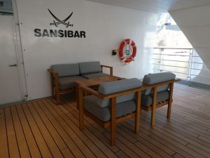 Sansibar - Außendeck