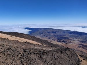 Aussicht über den Krater