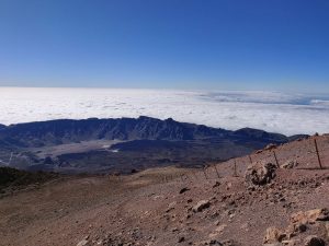 Aussicht über den Krater