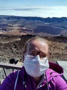Selfie an der Bergstation