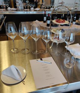 Wine Tasting Set Up