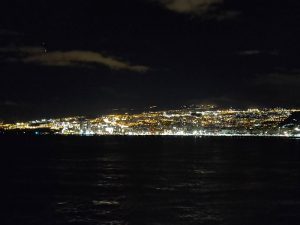 Blick zurück nach Santa Cruz