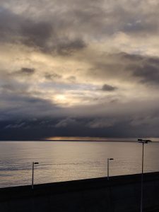 verhinderter Sonnenaufgang