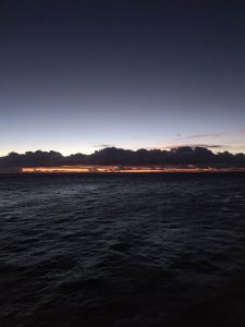 blaue Stunde am Morgen