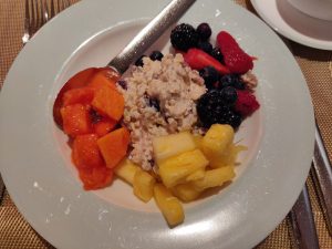 Frühstück im Yacht Club