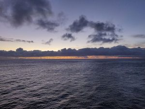 blaue Stunde am Morgen