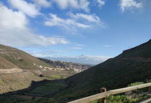 Blick auf San Sebastián und den Teide