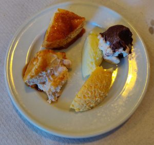 Dessert-Probierteller