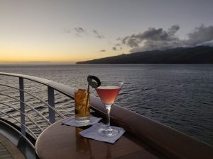 Sundowner an der Sansibar