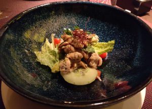 Kung pao chicken salad