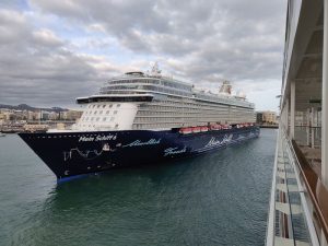 Ankunft der Mein Schiff 6