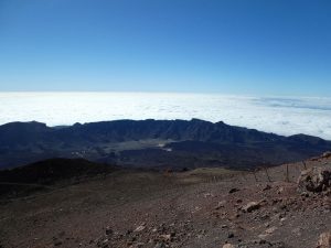 Aussicht über den Krater