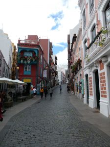Straße in Santa Cruz