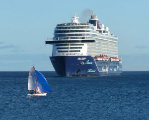 Einlaufen der Mein Schiff 1