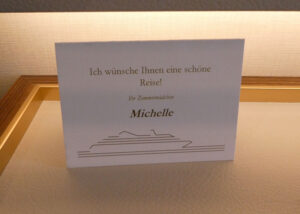 Kabinenstewardess Michelle