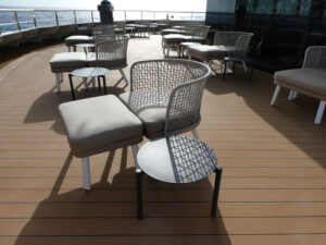 Außendeck Observation Lounge