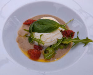 Mousse aus Büffelmozzarella