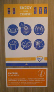 Hygieneplan und Temperaturmessung