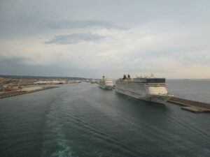 Abschied von Civitavecchia