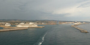 Abschied von Civitavecchia