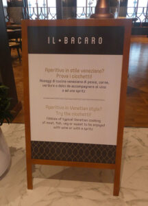 Il Bacaro